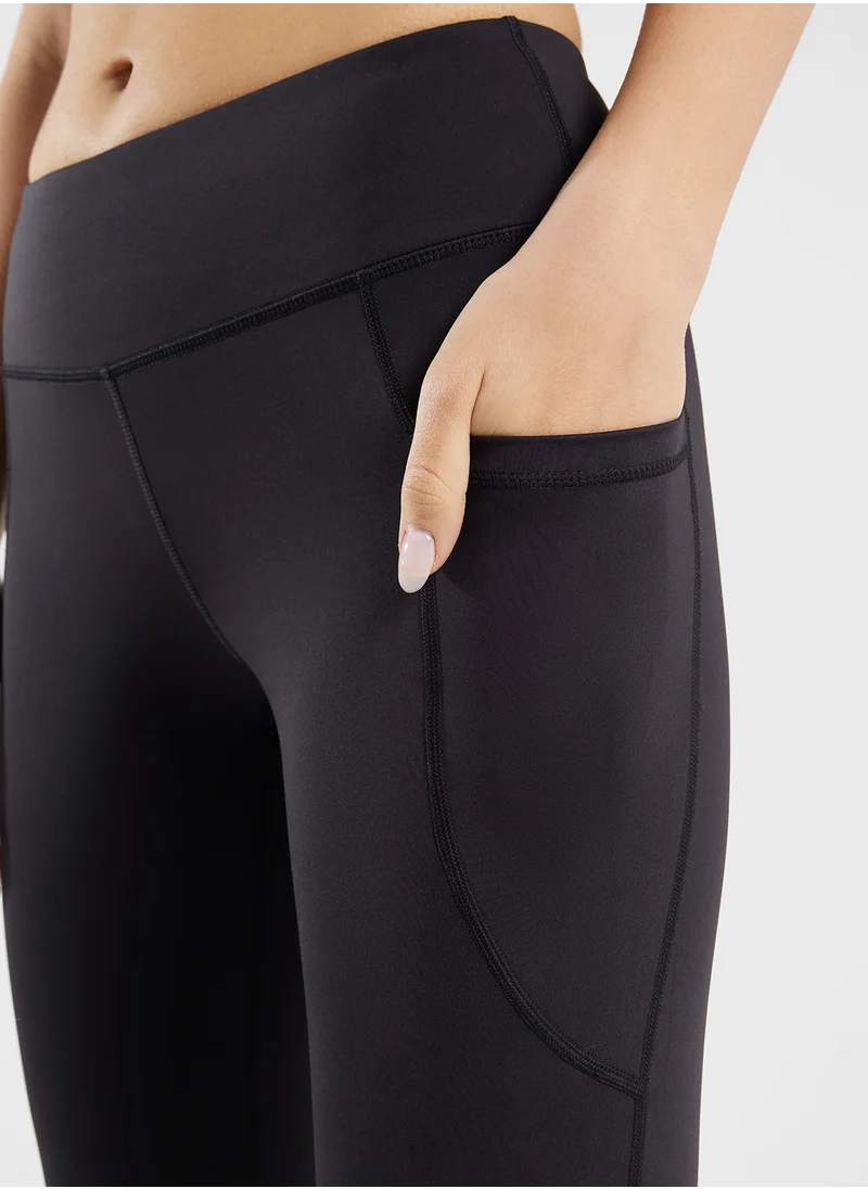 فورورد High Waist Flared Legging With Side Pockets