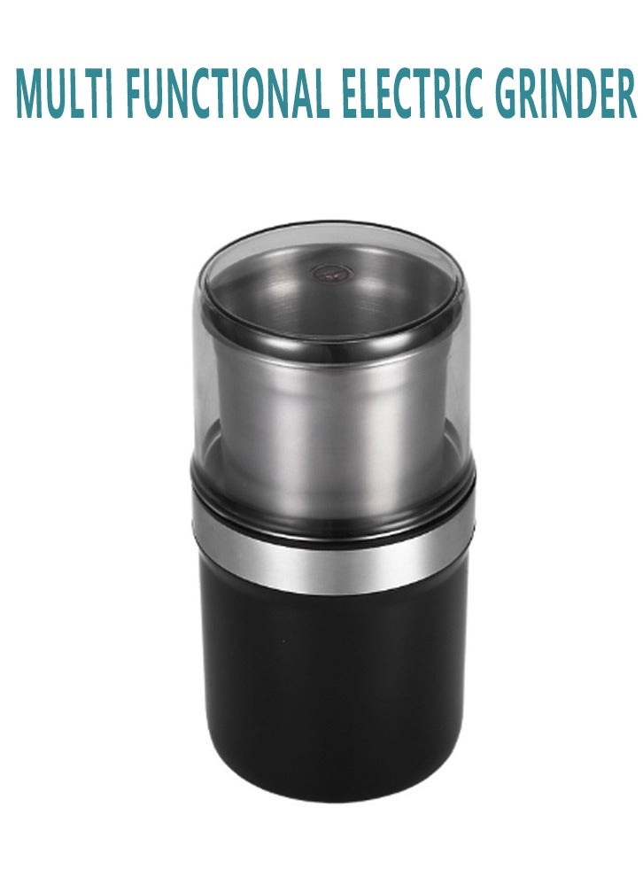 Stainless steel body, super strong grinder, suitable for both dry and wet use, detachable stainless steel container - Image 1