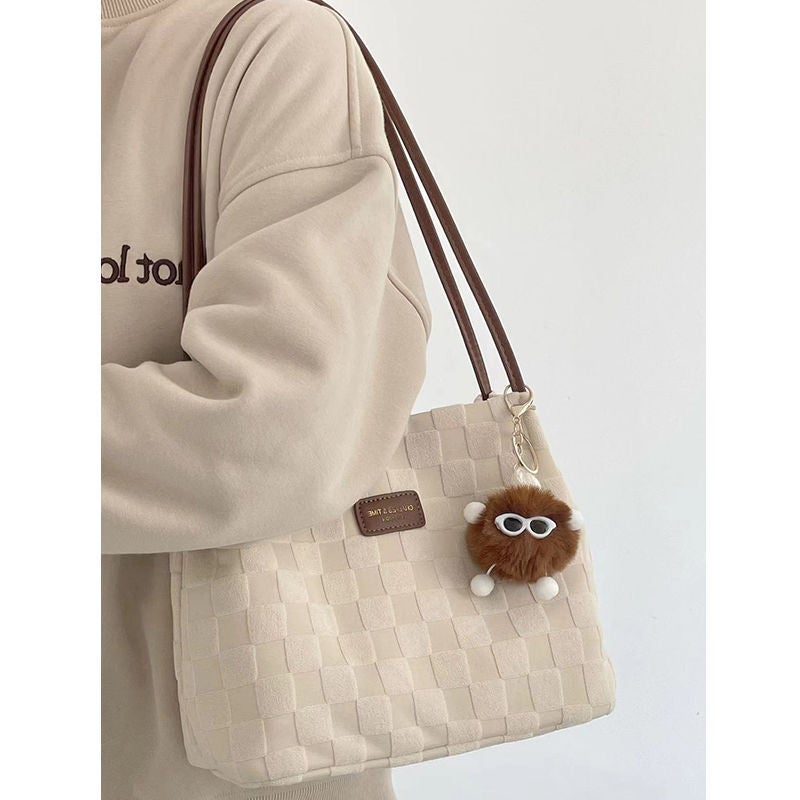 Large Capacity Popular Bag Women'S Casual All-Match Student Class Commuter Shoulder Bag Bucket Bag - Image 3