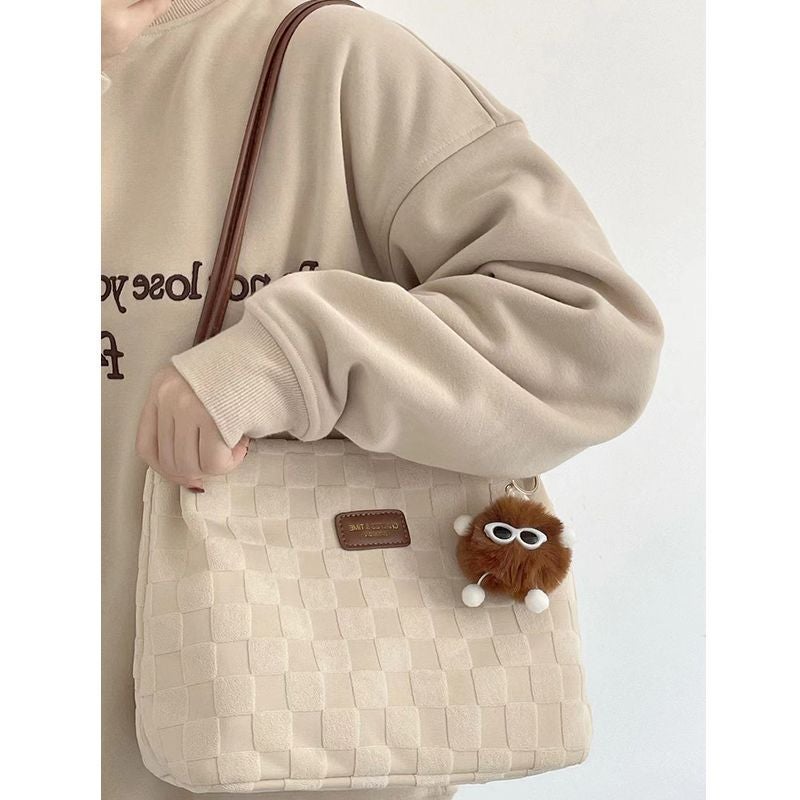 Large Capacity Popular Bag Women'S Casual All-Match Student Class Commuter Shoulder Bag Bucket Bag - Image 4