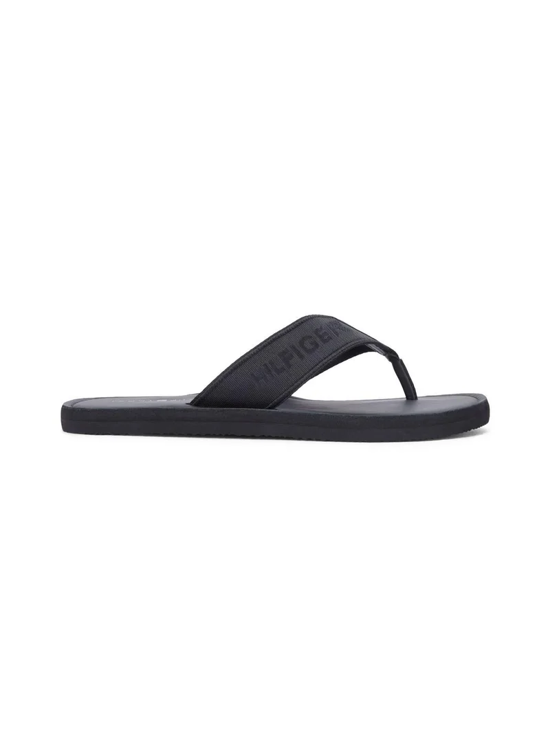 Tommy Hilfiger Jacquard Logo Flip-Flops