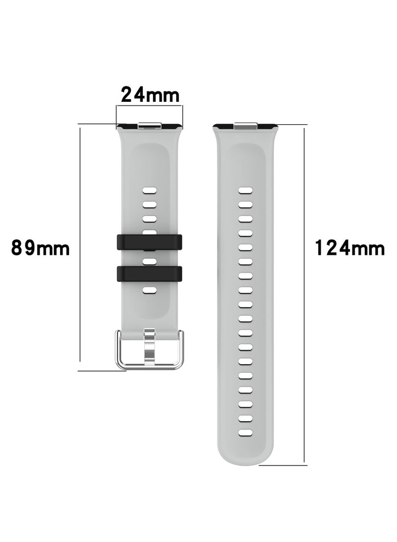 هواوي ووتش سيليكون سوار صالح 3 حزام تنفس لينة سيليكون الرياضة استبدال حزام هواوي ووتش صالح 3 سوار للرجال والنساء - Image 5