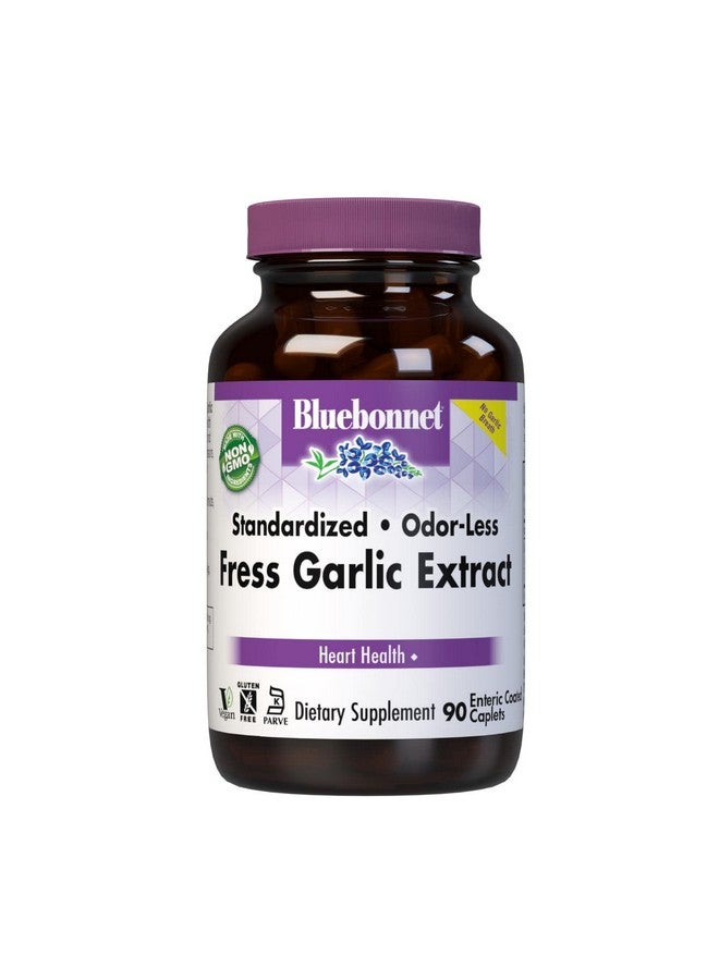 BlueBonnet Standardized Fresh Garlic Extract Supplement, 90 Count