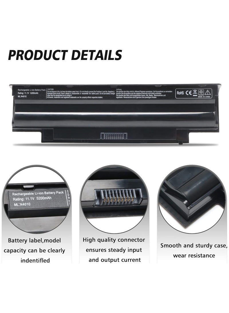 Replacement battery for Dell Inspiron N5010 N5110 N4010 N4050 N7010 N5050 N7110 N4110 4010 Vostro 1540, 1550, 3550, 3750 Battery  - Image 3