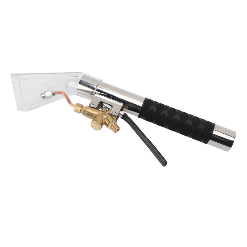 Carpet Extractor Vacuum Head: 15.7 Inch 1000 PSI Stainless Steel Tube - Brass High Pressure Valve Carpet Extractor Wand for Automotive Detailing, Interior & Carpet Cleaning - Image 5