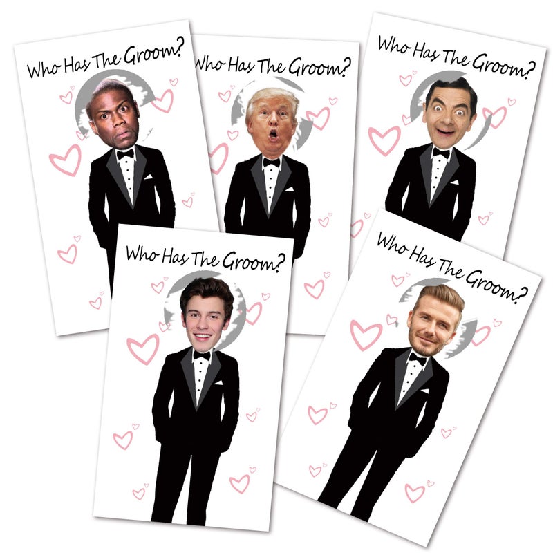 Cute Bridal Shower Games  Scratch Off Bridal Shower GameFunny Bachelorette Party Games  Who Has the Groom  33 sheets