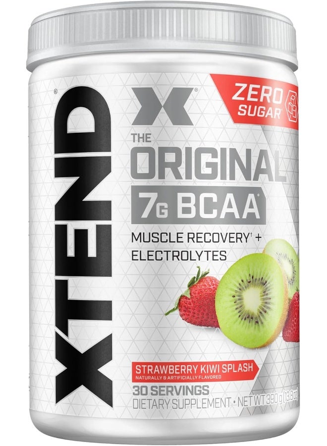 XTEND Original BCAA Powder Zero Sugar With Electrolytes for Hydration & Muscle Repair, Post-Workout Supplement, Watermelon & Kiwi Splash - 30 Servings - Image 1