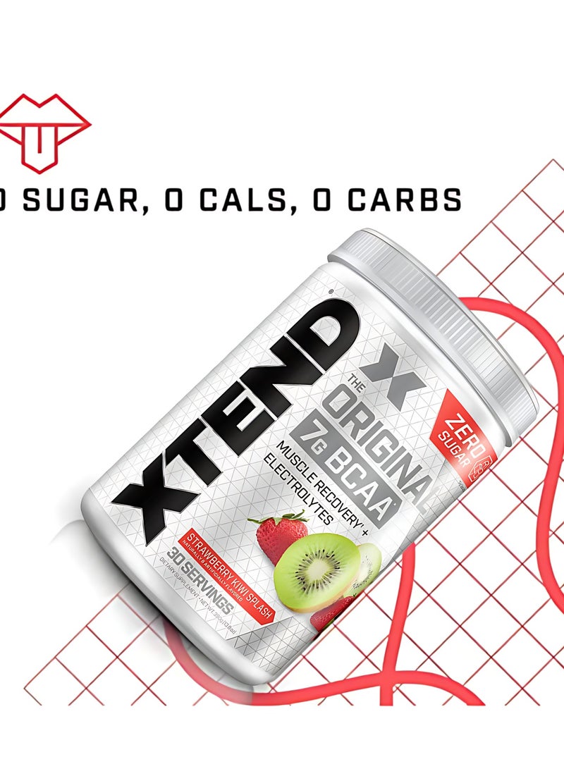XTEND Original BCAA Powder Zero Sugar With Electrolytes for Hydration & Muscle Repair, Post-Workout Supplement, Watermelon & Kiwi Splash - 30 Servings - Image 4