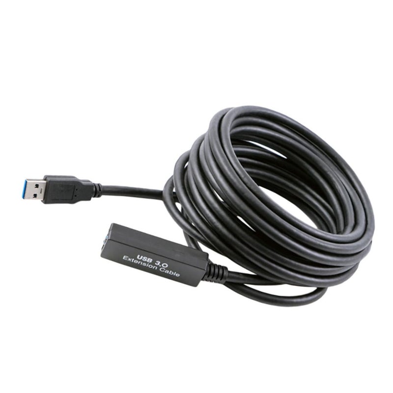 5m Extended USB Cable Data Cable for Mouse Keyboard USB Devices Enhanced Signal Stability for Home School Store Office Use - Image 1