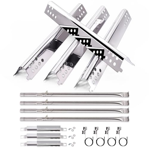 Yiming Grill Replacement Parts for Char-Broil Performance 475 4 Burner 463347017, 463335517, 463342119, 463276517, 463244819 Grill Models, Heat Plates, Burners, Carryover Tubes & Igniters Replacement - Image 1