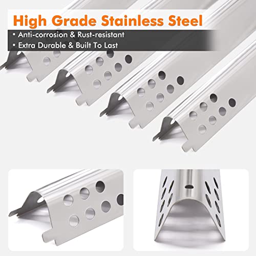 Yiming Grill Replacement Parts for Char-Broil Performance 475 4 Burner 463347017, 463335517, 463342119, 463276517, 463244819 Grill Models, Heat Plates, Burners, Carryover Tubes & Igniters Replacement - Image 5