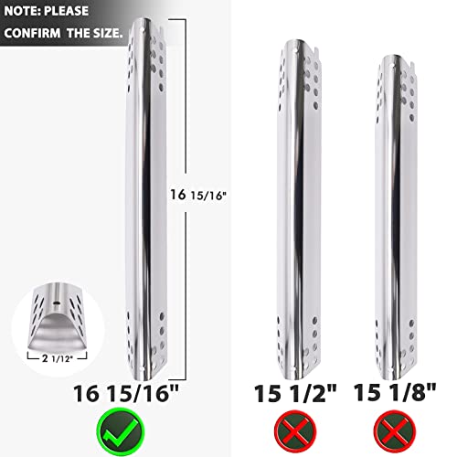 Yiming Grill Replacement Parts for Char-Broil Performance 475 4 Burner 463347017, 463335517, 463342119, 463276517, 463244819 Grill Models, Heat Plates, Burners, Carryover Tubes & Igniters Replacement - Image 3