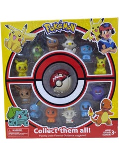 13-Piece Pokemon Ball Toy Set