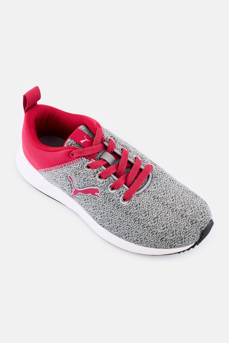 PUMA Kids Girl Truffle Lace Up Running Shoes, Multicolor - Image 1