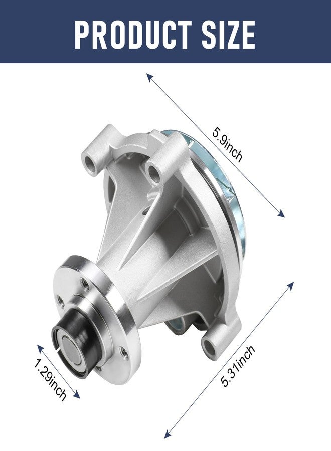 LDMINDA Water Pump W/Gasket AW4130 252-841 Replacement for Ford F-150 F-250 F-350 E-150 E-250 E-350 E-450 Expedition Explorer Econoline, Replacement for Lincoln Aviator Navigator 4.6L 5.4L Engine - Image 5