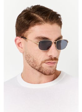 GANT Men GA00018 Square Sunglasses, Gold  - Image 2