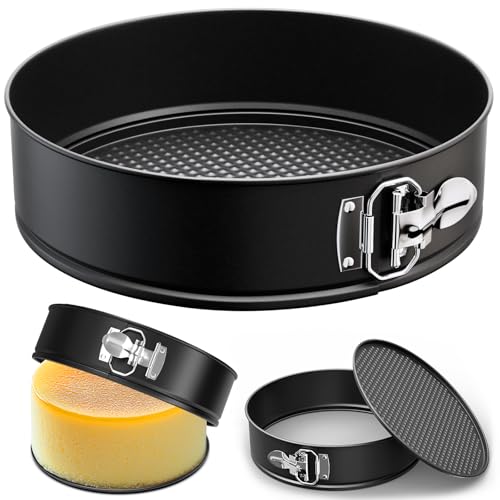 ZeroPone 10 Inch Springform Pan with Removable Bottom, Non-stick Round Spring Form Cake Mold Cheesecake Pan For Baking - Image 1