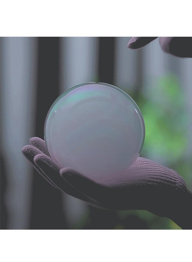 Halamodo آلة فقاعة الضباب الملونة, آلة فقاعة آلات فقاعة الضباب المرنة مع تأثير مرن, تصميم خفيف الوزن, فقاعات تفاعلية, أضواء ملونة (أزرق) - Image 2