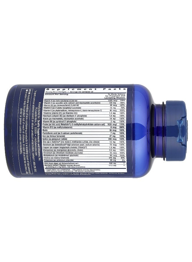 LifeExtension Life Extension, Prenatal Advantage, 120 Easy-To-Swallow Softgels  - Image 2