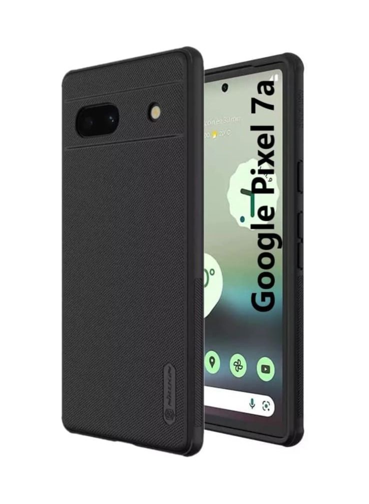 Nillkin Case for Google Pixel 7a Case Cover,Super Frosted Shield Pro Matte All-Round Protection Anti-scratch Slim Anti-fall Luxury PC Hard Protection Back Cover for Google Pixel 7A 2023 (Black)