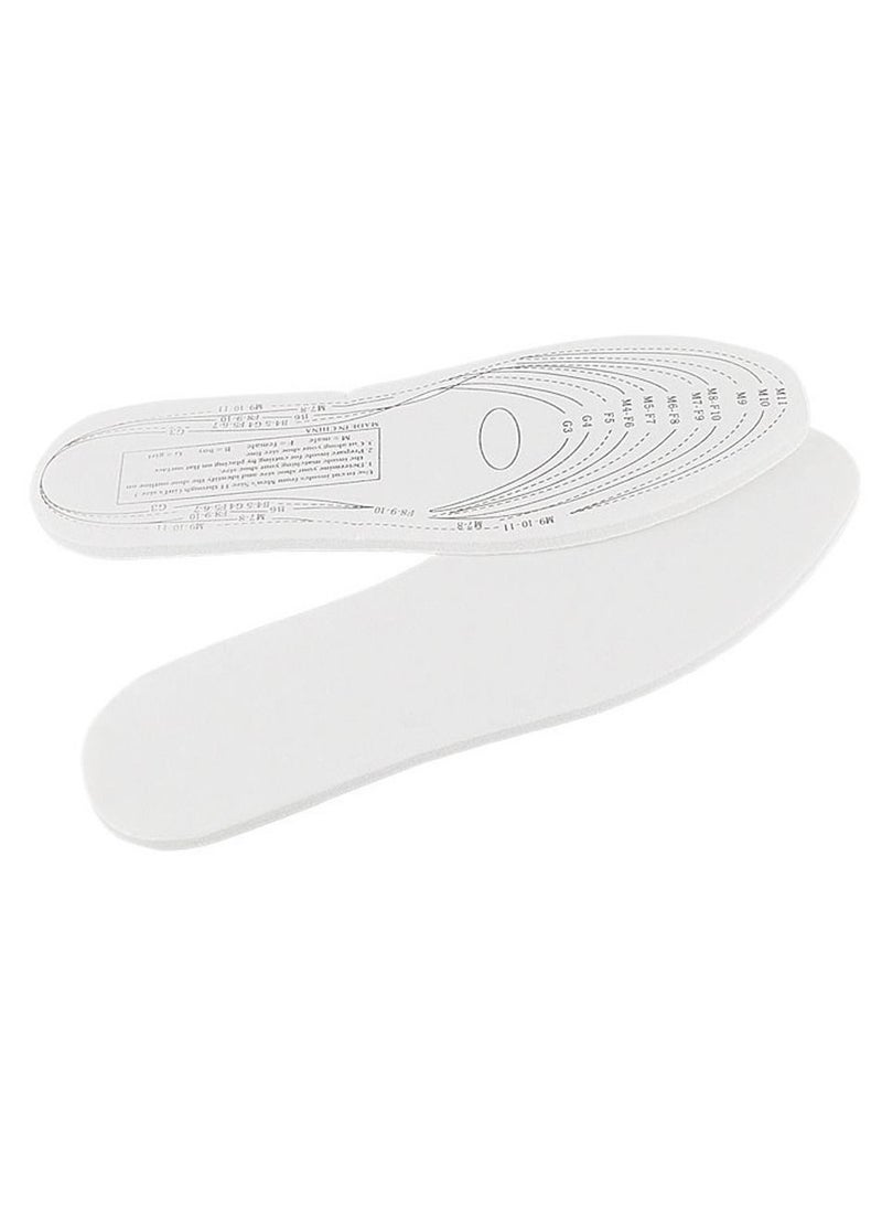 Generic - Pair Memory Foam Insoles Shoe Unisex 1 Size Fit Most Cushion Foot Pad Heel Shock - Image 1