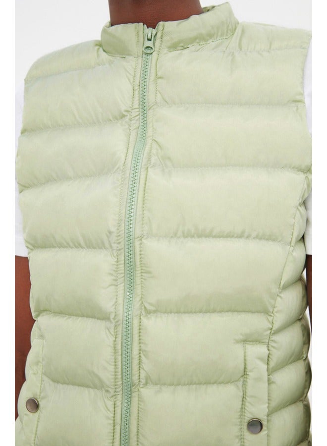 trendyol Vest - Light Khaki - Regular - Image 4