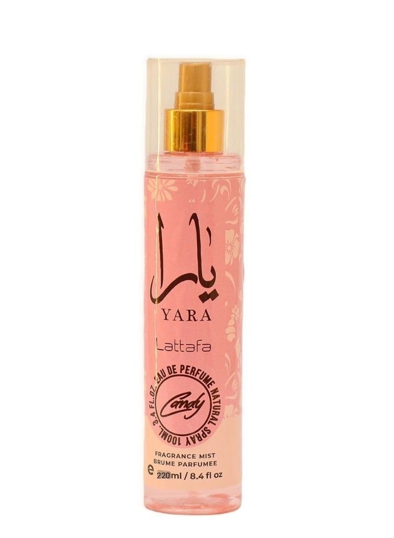 Lattafa Yara Body Spray From Lattafa 220ml