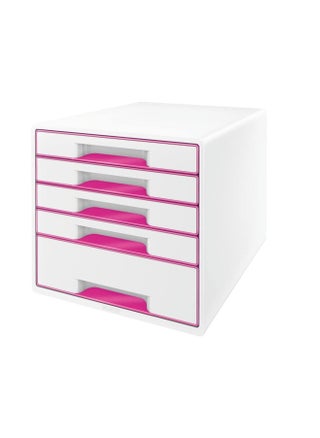 Leitz Wow Cube Storage Box With Drawers 5 Schubladen Rosa Metallic - pzsku/Z94BB50996157DF9E5DE9Z/45/_/1650877007/c41f3881-8b32-43bd-9eb6-e1256860037b