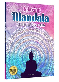 Relaxing Mandala Coloring Book For Adults  - Image 1
