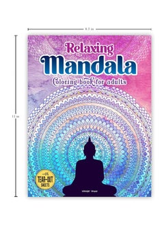 Relaxing Mandala Coloring Book For Adults  - Image 4