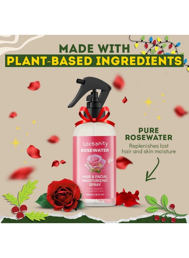 Locsanity Locsanity Pure Rosewater Hair and Facial Daily Moisturizing/Refreshing Spray  - Image 5
