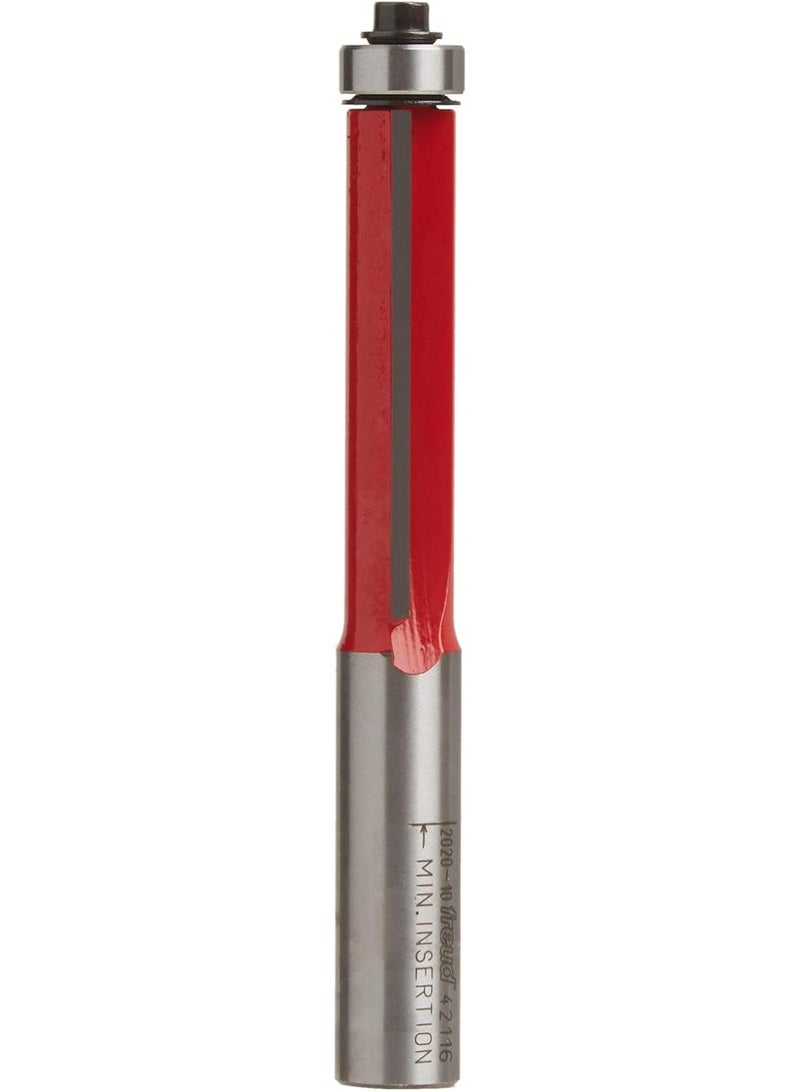 freud Freud Bearing Flush Trim Bit - Ideal for Trimming Laminates & Pattern Routing - 1/2" Diameter, 1/2" Shank, 4-3/8" Overall Length - 42-116  - Image 3