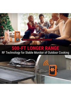 ThermoPro ThermoPro TP20 Wireless Remote Digital Cooking Food Meat Thermometer with Dual Probe for Smoker Grill BBQ Thermometer  - Image 3