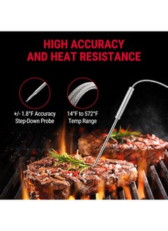 ThermoPro ThermoPro TP20 Wireless Remote Digital Cooking Food Meat Thermometer with Dual Probe for Smoker Grill BBQ Thermometer  - Image 5