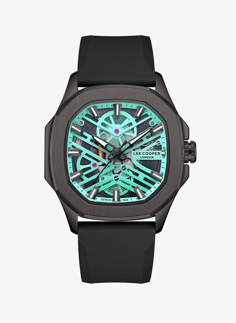 لي كوبر Men's Silicone Analog Watch LC08254.001 - 32 mm