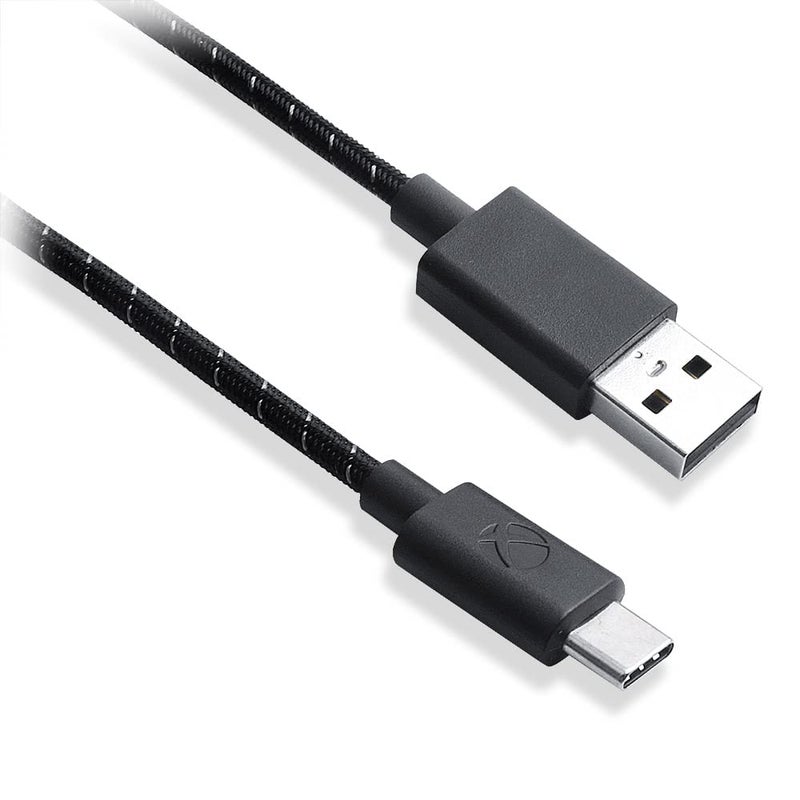 هويون HUYUN كابل شحن USB-C من النوع C مضفر متين بطول 2.7 متر (9 أقدام) متوافق مع وحدات التحكم Xbox One Elite Series 2 وSwitch Pro وPS5 - Image 5