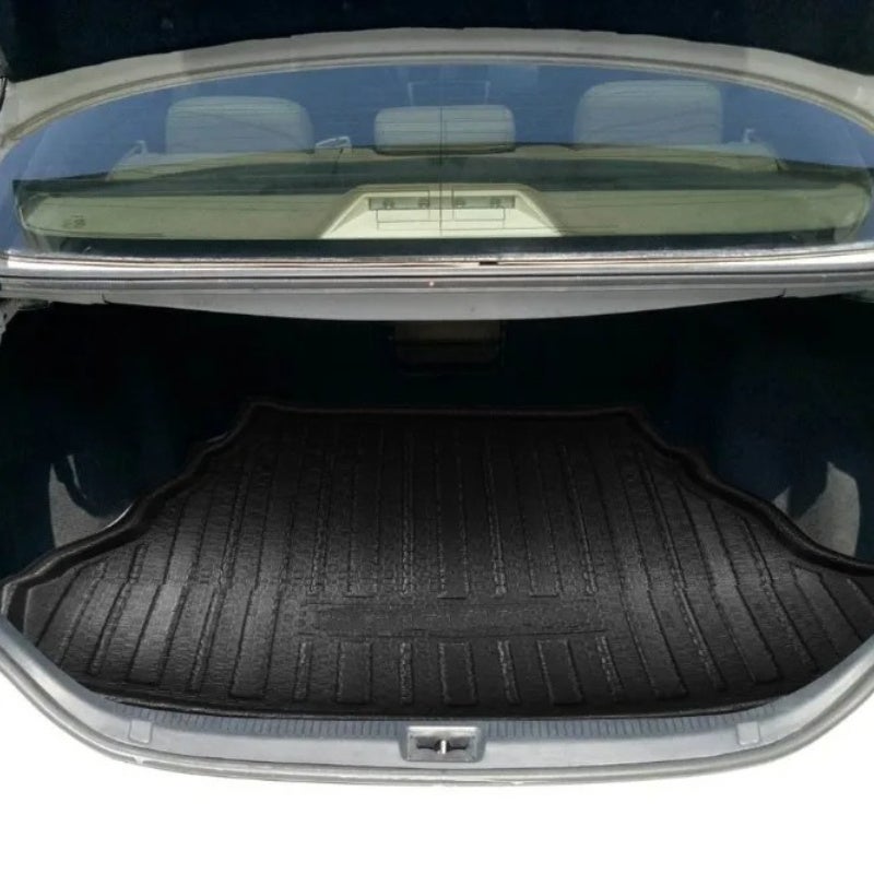 Black Trunk Mat For Toyota Camry XV50 2012 2017 Durable Cargo Liner Tray - Image 1