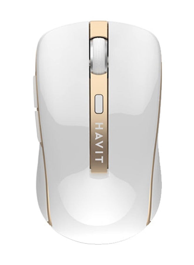 havit MS951GT Wireless Mouse With It's Symmetrical Left And Right Ergonomics, Comfortable Grip And Not Easy To Fatigue