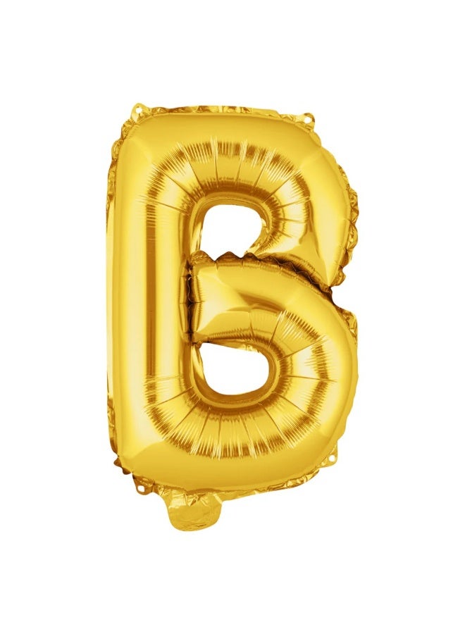 TOY GARDEN Giant Gold Letter B Balloon  Foil Helium Big Single Mylar Balloon Birthday Party Decoration Supply Baby Shower Event - Image 1
