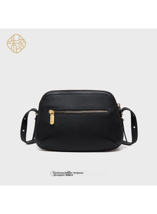 ZOOLER Zhuer Handbag, Women's Bag, Chinese Style Crossbody Bag, Middle-aged Ladies' Bag, Cowhide Crossbody Bag, Mom Bag, Birthday And Mother's Day Gift - Image 4