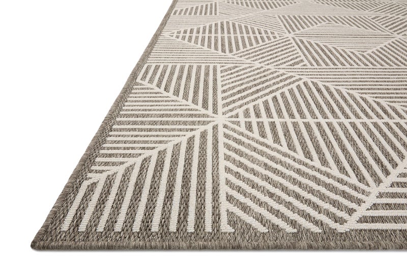 Loloi Rainier Collection RAI-03 Natural/Ivory 5'-3" x 7'-7" Area Rug - Image 3