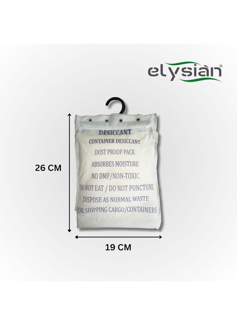 Elysian Elysian Container Desiccant Silica for Cargo 1kg Pack of 3 Bag Shipping Container Silica Bag Moisture Remover Silica Bag for Parcels  - Image 2
