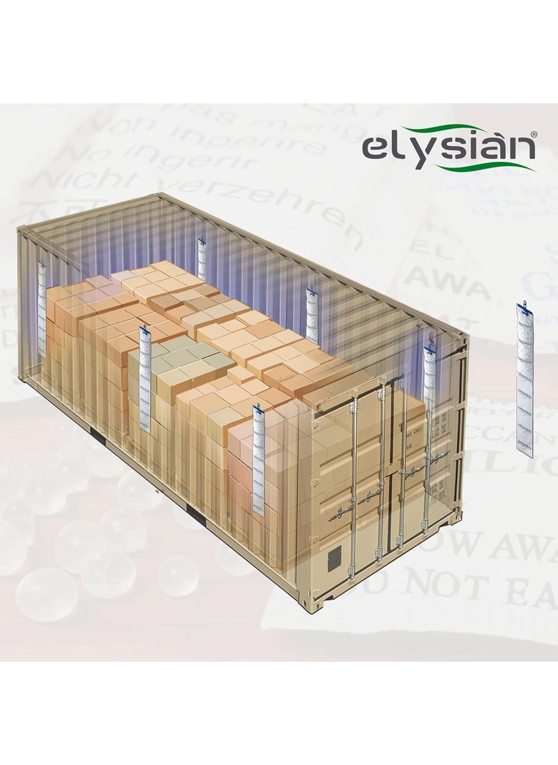 Elysian Elysian Container Desiccant Silica for Cargo 1kg Pack of 3 Bag Shipping Container Silica Bag Moisture Remover Silica Bag for Parcels  - Image 4