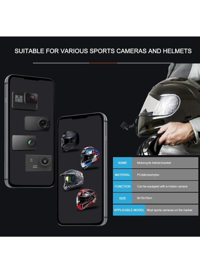 حامل ثلاثي للخوذة لكاميرا الحركة - Image 4