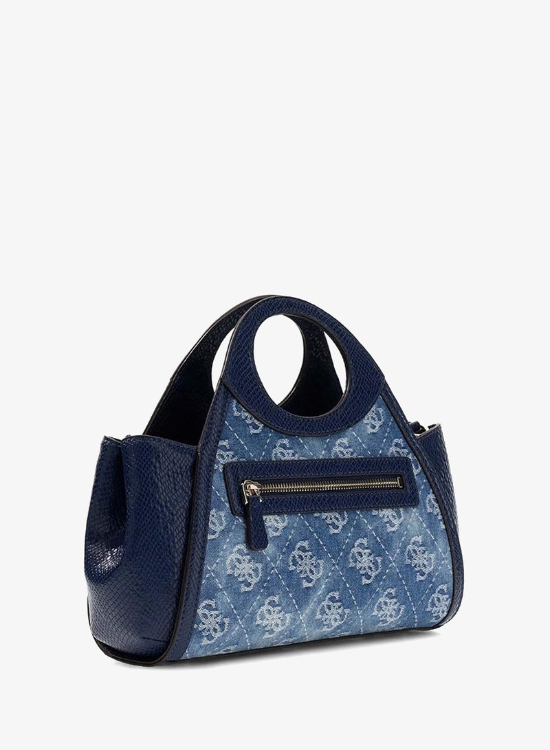 GUESS Dovie Small Girlfriend Satchel Bag - Image 2