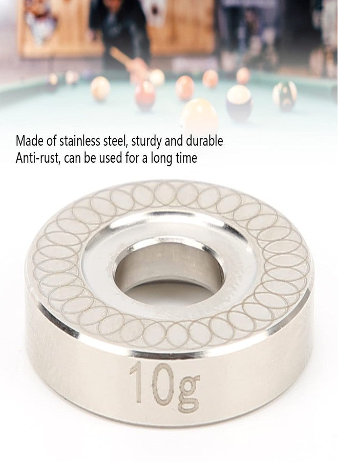 Naroote Billiards Balance, Professional Billiard Balance Pool Cue Balance Ring Billiard Stick Weight Ring for Billiard Practice 5/16 Tooth Middle Wheel Balance Ring - Image 2