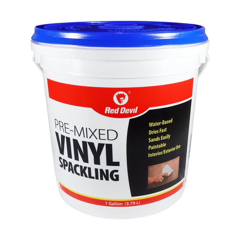 Red Devil 0531 Pre-Mixed Vinyl Spackling, 1 Gallon - Image 1