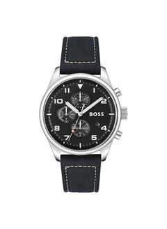 BOSS Leather Chronograph Watch HB151.3987  - Image 1