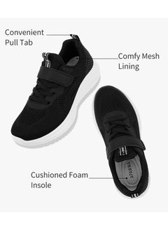 Apawwa Kids Shoes Breathable Slip On Sneakers Sports Shoes, Lightweight Running Shoes For Boys and Girls Sneaker (26-37).  - Image 2
