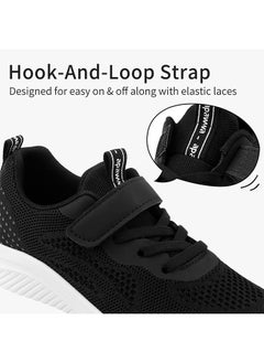 Apawwa Kids Shoes Breathable Slip On Sneakers Sports Shoes, Lightweight Running Shoes For Boys and Girls Sneaker (26-37).  - Image 4
